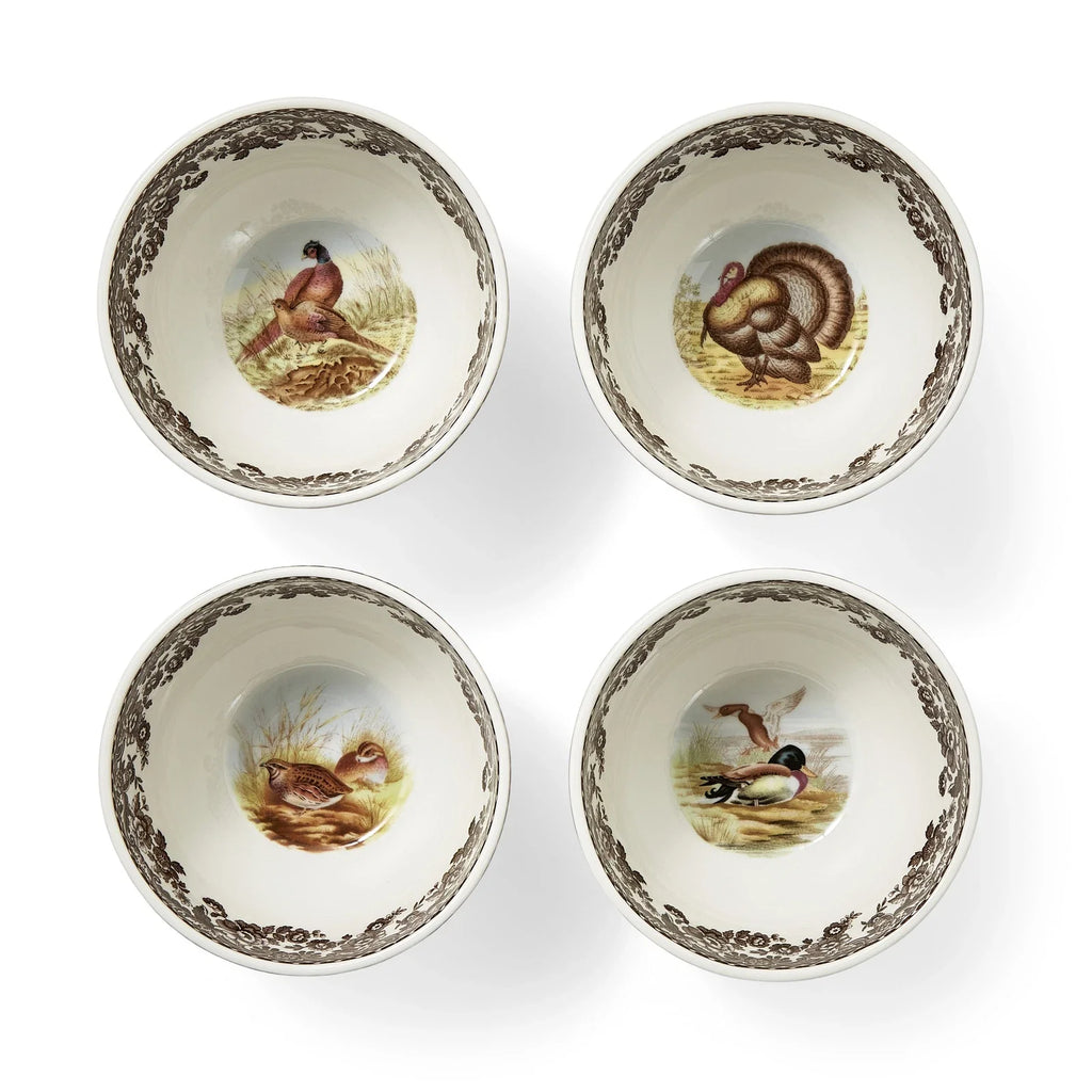 Spode Woodland Dip Bowls - Set of 4